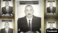 İran Azərbaycanın şəhərlərində Azərbaycan Respublikasını dəstəkləyən plakatlar yapışdırılır (Mənbə facebook)