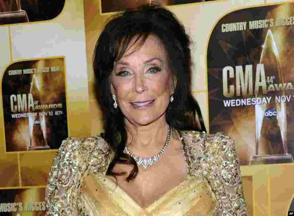 Singer Loretta Lynn, pictured in 2010.