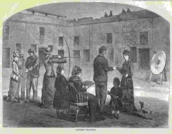 Archery Lessons at Fort Marion