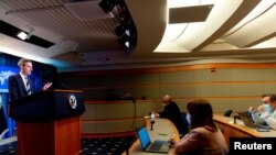 ABŞ Dövlət Departamentinin sözçüsü Ned Prays gündəlik brifinqdə sualları cavablandırır. Washington DC, ABŞ. (ARXİV)