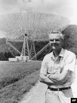 Frank Drake, in 1964, at the National Radio Astronomy Observatory in Green Bank, West Virginia.