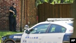 Un officier de police à Dallas, dans le Texas, le 1er mai 2017.