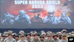 美军2023年8月参与在印尼举行的“超级嘉鲁达之盾”演习。（美联社）