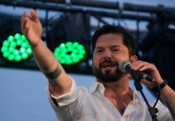 Gabriel Boric, candidat à la présidence chilienne