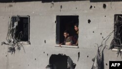 Rafa na jugu Pojasa Gaze, nakon izraelskih zračnih napada rano 4. prosinca 2023.