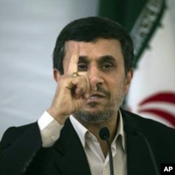 Eron prezidenti Mahmud Ahmadinajodning aytishicha, atom dasturi faqat tinch maqsadlarni ko'zlaydi