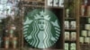 A Starbucks restaurant in New Delhi.