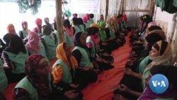 Rohingya Refugee Women Meditate to Reduce Stress