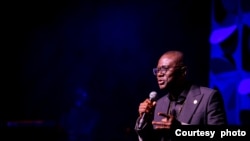 Sanwo-Olu a wajen bikin karrama mawaka na Headies (Facebook/Sanwo-Olu)