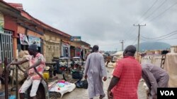 La flambée des prix des aliments affecte les ménages dans la première économie d’Afrique, Abuja le 10 Septembre 2022. (VOA/Gilbert Tamba).