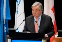 FILE - United Nations Secretary-General Antonio Guterres.