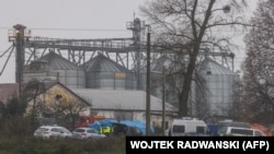 Selo Pševodov na granici Ukrajine i Poljske, u kojem je pala raketa