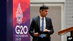 리시 수낙 영국 총리