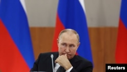 Russian President Vladimir Putin in Vladivostok, Russia, Sept. 6, 2022.