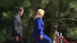 Словачката претседателка Зузана Чапутова во Скопје