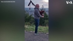‘Amazing Grace’ Bagpipe Tribute to Queen Elizabeth 