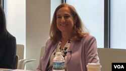 美国德国马歇尔基金会印太项目主任葛来仪。（2023年6月29日，美国之音锺辰芳拍摄）