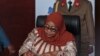Rais wa Tanzania Samia Suluhu Hassan. Picha na Tchandrou Nitanga / AFP.