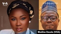 Dr. Jamila Bio Ibrahim, hagu, da Ayodele Olawande, dama