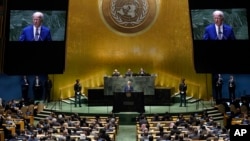 პრეზიდენტ ჯო ბაიდენის გამოსვლა გაეროს გენერალურ ასამბლეაზე. 19 სექტემბერი, 2023 წ.