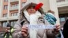 Dozens Detained in Moscow as Wives of Russian Soldiers Protest 