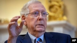 Senatın azlıq lideri Mitç Makkonnel. 6 noyabr, 2023. Vaşinqton. 