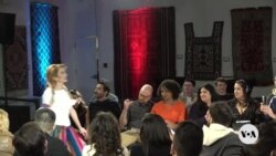 Iranian, Afghan Tapestries Mix With Contemporary Fashions