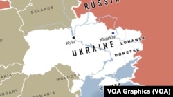ইউক্রেনের মানচিত্র