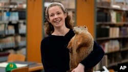 Antropološkinja Sara Idris iz Pensilvanijskog kulturnog centra za očuvanje nemačkog nasleđa (Foto: AP Photo/Matt Rourke)