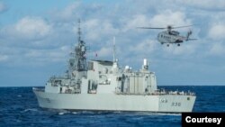 캐나다 왕립해군의 '몬트리올' 호위함. 사진 출처 = 캐나다 왕립해군.