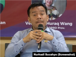 Saurlin P Siagian, Komisioner KomisI Nasional Hak-Hak Asasi Manusia (Komnas HAM). (Foto: Tangkapan Layar/Nurhadi Sucahyo)