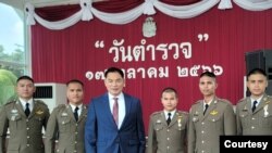 พีท พีรพงศ์ เพิ่มแสงงาม ได้รับเชิญร่วมงานวันตำรวจ เมื่อ 13 ตุลาคม 2566