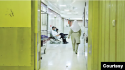An Iranian hospital is seen in this image published by the state-approved Hamshahri newspaper on Aug. 13, 2022.