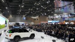 지난 3월 한국 고양에서 열린 '서울모빌리티쇼'.