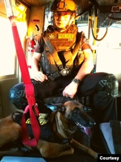 Pete P Phermsangngam, a Thai-American LAPD officer.