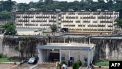 Une vue générale montre la maison d'arrêt et de correction d'Abidjan, connue sous son acronyme français MACA, le 26 septembre 2018, dans la capitale économique ivoirienne. (Photo de SIA KAMBOU / AFP).