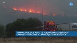Uzmanlar Yunanistan'daki yangınları iklim değişikliğine bağlıyor