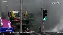 Bruksel, protestë e dhunshme e fermerëve para Këshillit Evropian