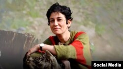 پخشان عزیزی، زندانی سیاسی محکوم به اعدام که در اوین به‌سر می‌برد - آرشیو