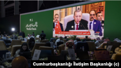 Erdoğan Riyad'taki zirvede konuştu.