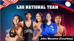 ບັນດານັກກິລາ ອາເມຣິກັນ ເຊື້ອສາຍລາວ ລະດັບມະຫາວິທະຍາໄລ ຂອງສະຫະລັດ ເຂົ້າຮ່ວມທີມຊາດລາວ ລົງແຂ່ງຂັນໃນ ຊີ ເກມ (SEA Games) ວັນທີ 6 ພຶດສະພາ 2023.