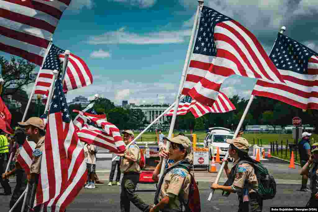 USA Independence Day Parade in Washington, D.C
