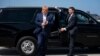 FILE - Former President Donald Trump arrives to board his airplane for a trip to a campaign rally in Waco, Texas, at West Palm Beach International Airport, March 25, 2023, in West Palm Beach, Fla.