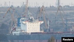 UKRAINE-CRISIS/ATTACK-VESSEL