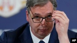 ARHIVA - Predsednik Srbije Aleksandar Vučić (Foto: AP/Darko Vojinović)