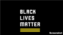 Logo pokreta Black Lives Matter, screenshot (blacklivesmatter.org)