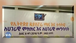 የሀገራዊ ምክክር ኮሚሽኑ ከዳያስፖራ ማኅበረሰብ ጋራ የመጀመሪያ ውይይቱን አደረገ 