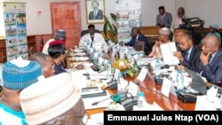 Troisième session du comité de pilotage du projet de relance et de développement de la région du Lac Tchad à Yaoundé, le 5 février 2024. (VOA/Emmanuel Jules Ntap)