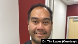 ທ່ານໝໍ ທິມ ໂລເປສ, ນຶ່ງໃນຜູ້ບໍລິຫານຂອງ Optum Medical Group, High Risk Programs. ແລະເປັນເພື່ອຮ່ວມງານກັບ ຍານາງ ຊາຣາ ຊັບເຟີ.