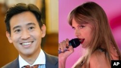 Pita Limjaroenrat and Taylor Swift